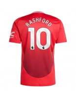 Manchester United Marcus Rashford #10 Domácí Dres 2024-25 Krátký Rukáv